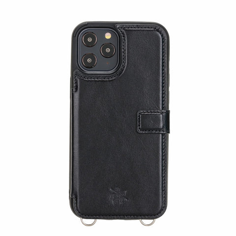 Fermo Leather Crossbody Wallet Phone Case for iPhone 12 Pro Max