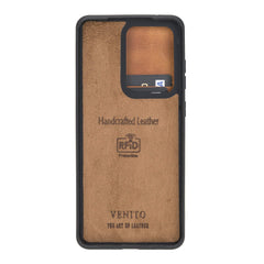 Verona Funda tipo billetera delgada de cuero con bloqueo RFID para Samsung Galaxy S20 Ultra