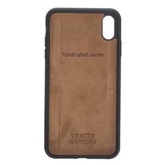 Funda tipo billetera de cuero Capri Snap On para iPhone XS Max