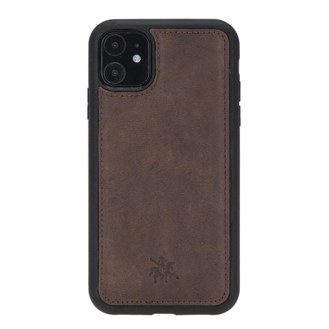 Funda de cuero Lucca Snap On para iPhone 11 Pro