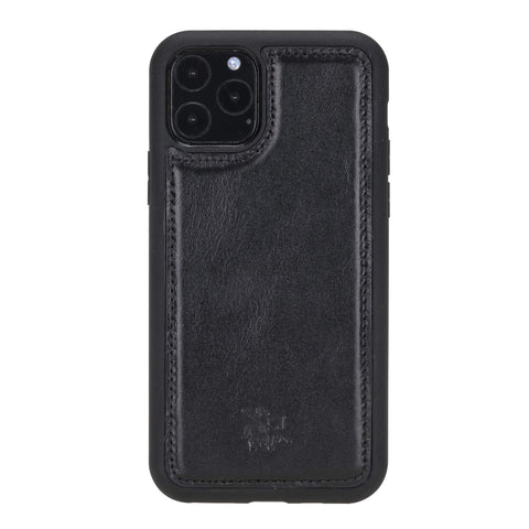 Funda de cuero Lucca Snap On para iPhone 11 Pro