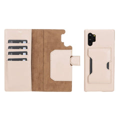 Funda tipo billetera de cuero con bloqueo RFID Florence para Samsung Galaxy Note 10 Plus