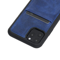 Funda tipo billetera de cuero Capri Snap On para iPhone 11 Pro
