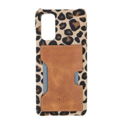 Funda tipo billetera de cuero con bloqueo RFID Florence para Samsung Galaxy S20