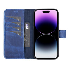 Ravenna RFID Blocking Detachable Leather Wallet Case for iPhone 14 Pro Max