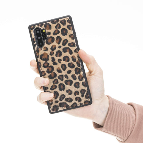 Funda de cuero Lucca Snap On para Samsung Galaxy Note 10 Plus