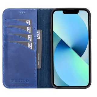 Ravenna RFID Blocking Detachable Leather Wallet Case for iPhone 13 Pro Max