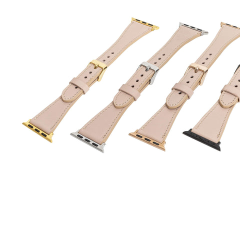 Correa delgada de cuero Messina para Apple Watch