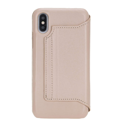 Venice RFID Blocking Leather Wallet Stand Case for iPhone X