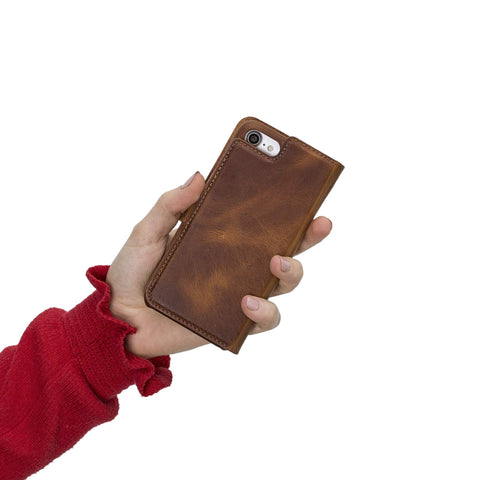 Florence RFID Blocking Leather Wallet Case for iPhone 7
