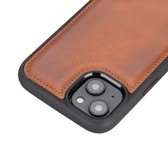 Lucca Snap On Leather Case for iPhone 14 Plus