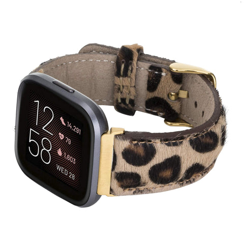 Tuscany Leather Watch Band for Fitbit Versa