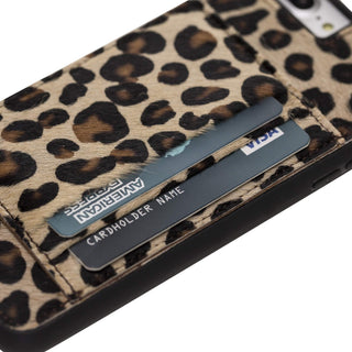Pisa Snap On Leather Wallet Case with Stand for iPhone 8 Plus