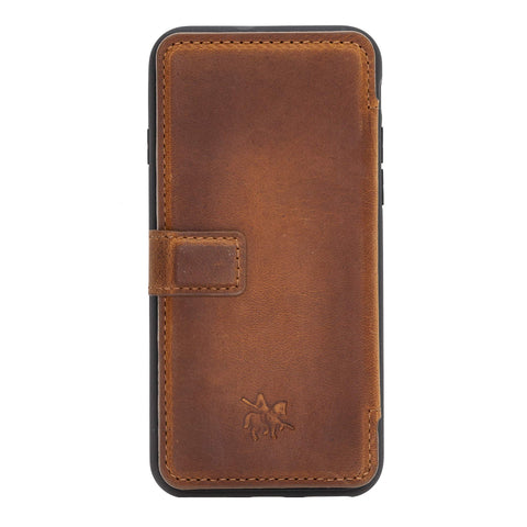 Verona RFID Blocking Leather Slim Wallet Case for iPhone SE 2020 - SE 2022