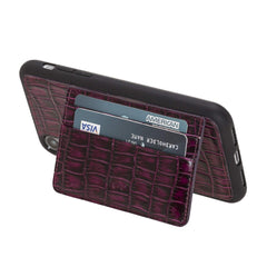 Pisa Snap On Leather Wallet Case with Stand for iPhone XR