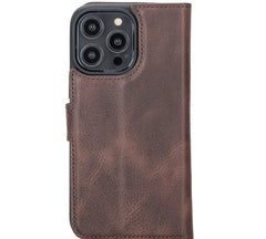 Ravenna RFID Blocking Detachable Leather Wallet Case for iPhone 14 Pro Max