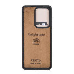 Verona Funda tipo billetera delgada de cuero con bloqueo RFID para Samsung Galaxy S20 Ultra