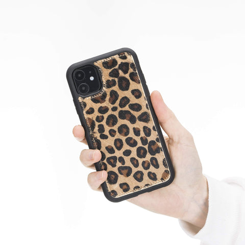 Lucca Snap On Leather Case for iPhone 11