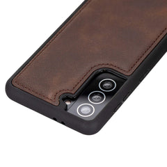Lucca Snap On Leather Case for Samsung Galaxy S21