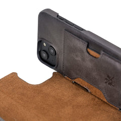 Florence RFID Blocking Leather Wallet Case for iPhone 14