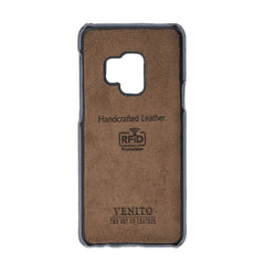 Funda tipo billetera de cuero con bloqueo RFID Florence para Samsung Galaxy S9