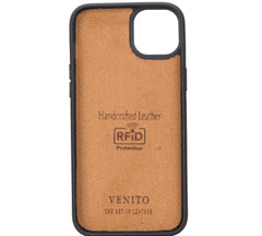Funda tipo billetera de cuero desmontable con bloqueo RFID Ravenna para iPhone 14 Plus