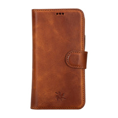 Funda tipo billetera de cuero con bloqueo RFID Florence para iPhone 15