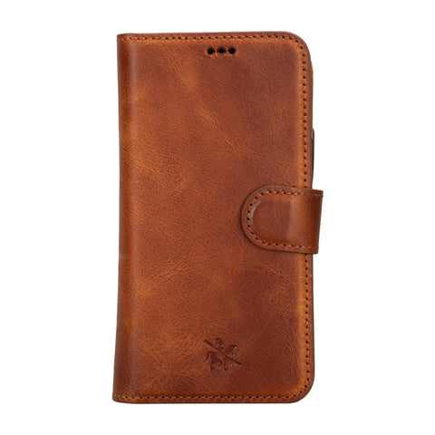 Florence RFID Blocking Leather Wallet Case for iPhone 15