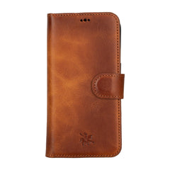 Ravenna RFID Blocking Detachable Leather Wallet Case for iPhone 15 Pro