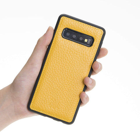 Lucca Snap On Leather Case for Samsung Galaxy S10