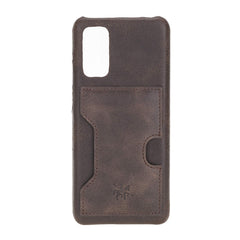 Funda tipo billetera de cuero con bloqueo RFID Florence para Samsung Galaxy S20