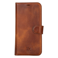 Funda tipo billetera de cuero con bloqueo RFID Florence para iPhone 15 Plus