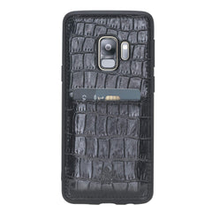 Funda tipo billetera de cuero Cosa Snap On para Samsung Galaxy S9
