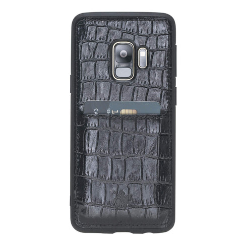 Cosa Snap On Leather Wallet Case for Samsung Galaxy S9