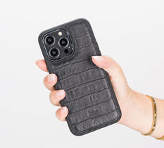 Lucca Snap On Leather Case for iPhone 14 Pro Max