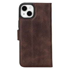 Ravenna RFID Blocking Detachable Leather Wallet Case for iPhone 15 Plus