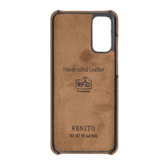 Funda tipo billetera de cuero con bloqueo RFID Florence para Samsung Galaxy S20