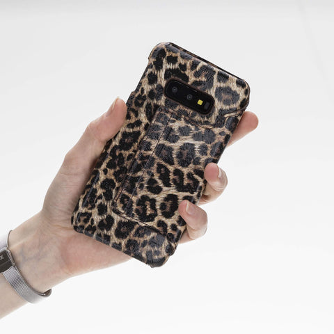 Venice RFID Blocking Leather Wallet Stand Case for Samsung Galaxy S10e