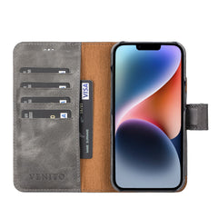 Florence RFID Blocking Leather Wallet Case for iPhone 14