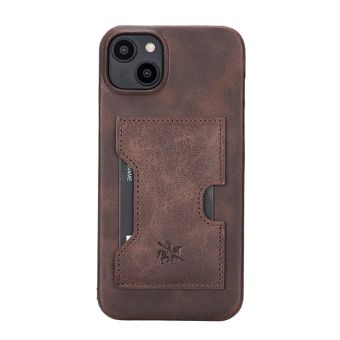 Florence RFID Blocking Leather Wallet Case for iPhone 14 Plus