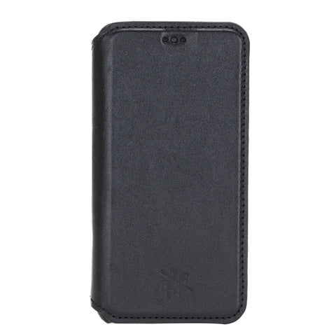 Estuche tipo billetera de cuero con bloqueo RFID Venice para iPhone 8