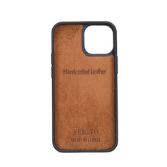 Funda de cuero Lucca Snap On para iPhone 13