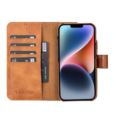 Florence RFID Blocking Leather Wallet Case for iPhone 14