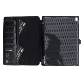Funda tipo billetera de cuero Parma para iPad Pro de 10,5 pulgadas 2017 
