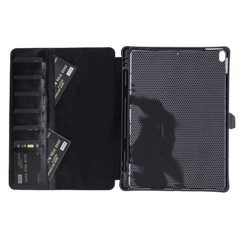 Funda tipo billetera de cuero Parma para iPad Pro de 10,5 pulgadas 2017 