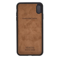 Funda tipo billetera delgada de cuero con bloqueo RFID Verona para iPhone XS Max
