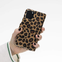 Funda tipo billetera de cuero con bloqueo RFID Florence para iPhone 11 Pro