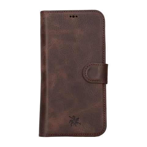 Florence RFID Blocking Leather Wallet Case for iPhone 15 Plus