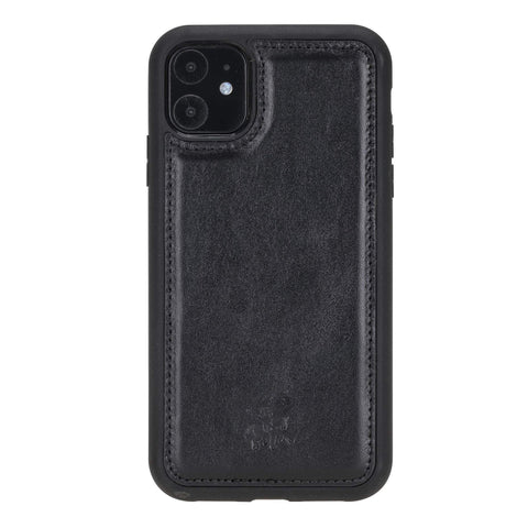 Lucca Snap On Leather Case for iPhone 11
