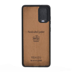 Verona Funda tipo billetera delgada de cuero con bloqueo RFID para Samsung Galaxy S20 Plus